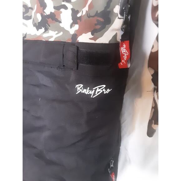 Binky Bro x Quiksilver Powder Club Kids Snow Suit Camo Size 10/M - Picture 7 of 10